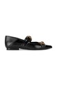 Kurt Geiger London baleriny skórzane Mansion Point Slip On czarny 4986600309