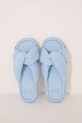 women'secret kapcie DAILY SPARKLY BOHO niebieski 4992512