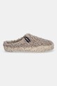 Verbenas pantofole YUMA CURLY 5804100660.CAMEL beige AW25