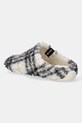 Obuwie Verbenas kapcie YORK PLAID BORREGO 5860500040.BLANCO beżowy