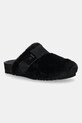 Scholl klapki ALASKA 3.0 płaski czarny F316201004