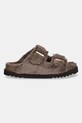 Scholl klapki BELLE F324621011 brązowy AW25
