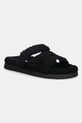 Steve Madden klapki Missile-F tekstylny czarny 11003175.001