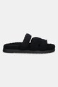 Steve Madden klapki Missile-F 11003175.001 czarny AW25