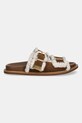 Steve Madden klapki zamszowe Arch-F 11005031.839 brązowy AW25