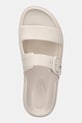 Tommy Hilfiger klapki damskie TH LIGHT DOUBLE STRAP SANDAL beżowy FW0FW08953