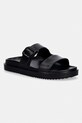 Tommy Hilfiger klapki damskie TH LIGHT DOUBLE STRAP SANDAL czarny FW0FW08953