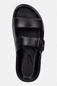 Tommy Hilfiger klapki damskie TH LIGHT DOUBLE STRAP SANDAL czarny FW0FW08953