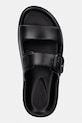 Tommy Hilfiger klapki damskie TH LIGHT DOUBLE STRAP SANDAL czarny FW0FW08953