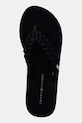 Tommy Hilfiger japonki damskie TH WEDGE BRAIDED SUMMER czarny FW0FW09198