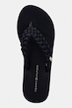 Tommy Hilfiger dámske žabky TH WEDGE BRAIDED SUMMER čierna FW0FW09198
