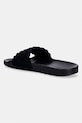 Obuwie Tommy Hilfiger klapki damskie TH BRAIDED POOL SLIDE FW0FW09203 czarny