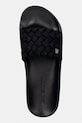 Tommy Hilfiger klapki damskie TH BRAIDED POOL SLIDE czarny FW0FW09203