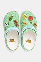 Pantofle Crocs Animal Crossing Platform Clog 210101.90H zelená AA00