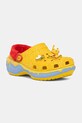 Pantofle Crocs Classic Winnie The Pooh Clog platforma žlutá 211092.90H