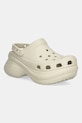Crocs klapki Classic Bae Clog platforma beżowy 206302.2Y2