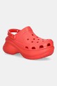 Crocs klapki Classic Bae Clog platforma czerwony 206302.7AH