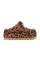 Шкіряні тапочки Naked Wolfe Blizzard коричневий Blizzard.Leopard