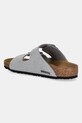 DÍVKA Dětské pantofle Birkenstock Arizona 1030477 stříbrná