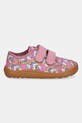 Παιδικές παντόφλες Froddo BAREFOOT WOOLY G1700422.G.21.24 ροζ AW25