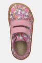 Παιδικές παντόφλες Froddo BAREFOOT WOOLY ροζ G1700422.G.21.24