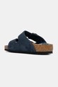 Chłopiec Birkenstock klapki zamszowe dziecięce Arizona 1030854 granatowy