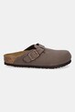 Birkenstock klapki dziecięce Boston 1030809.26.35 brązowy AW25