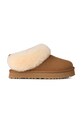 Dječje kućne papuče od brušene kože UGG TAZZELLE smeđa 1171198K