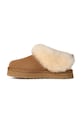 UGG kapcie zamszowe dziecięce TAZZELLE brązowy 1171198K