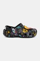 CHLAPEC Dětské pantofle Crocs CROCS CLASSIC NIGHTMARE MULTI CLOG 211420.CROCS.CLASSIC.NI černá