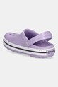 Chłopiec Crocs klapki dziecięce CROCS CROCBAND SPECKLED BAND CLOG 211646.CROCS.CROCBAND.S fioletowy