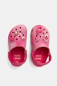 Crocs klapki dziecięce CROCS CLASSIC LOTSO CLOG 212241.CROCS.CLASSIC.LO różowy AW25