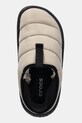 Crocs kapcie dziecięce Classic Puff Moc K beżowy 210589.CLASSIC.PUFF.MOC