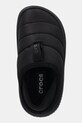 Crocs kapcie dziecięce Classic Puff Moc K czarny 210589.CLASSIC.PUFF.MOC