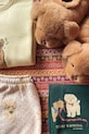 Konges Sløjd kapcie dziecięce SAUSAGE DOG FOOTIES KS105189.9BYA