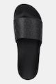 Παντόφλες Calvin Klein POOL SLIDE MONO μαύρο HM0HM01968