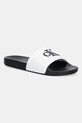Šľapky Calvin Klein Jeans SLIDE JELLY MONO PU Planet friendly čierna YM0YM01281