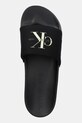 Calvin Klein Jeans papuci SLIDE MONOLOGO CV negru YM0YM01367
