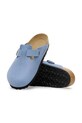 Δερμάτινες παντόφλες Birkenstock Boston 1028225 μπλε