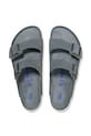 Obuwie Birkenstock klapki zamszowe Arizona 1030860 szary