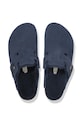 Semišové pantofle Birkenstock Boston Shearling námořnická modř 1030657
