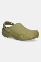Crocs klapki Classic Crafted Clog zielony 211354.3UA