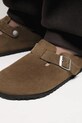 Birkenstock suede sliders Boston 1030814