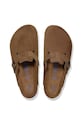 Замшеві шльопанці Birkenstock Boston коричневий 1030814