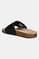 Обувь Замшевые шлепанцы adidas Originals Adilette RS JR3596 чёрный
