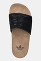 Замшевые шлепанцы adidas Originals Adilette RS чёрный JR3596