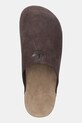 adidas Originals papuci din piele Adimule maro JS0705