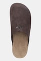 adidas Originals papuci din piele Adimule maro JS0705
