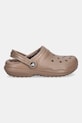 Crocs kapcie Classic Lined Clog 203591.2Q9 brązowy AW25