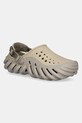 Crocs klapki Echo Crackle Clog syntetyczny beżowy 211630.0LJ